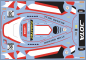 Mobile Preview: Decal JOTA Racing McLaren 720S GT3 #38 Scale 1/24